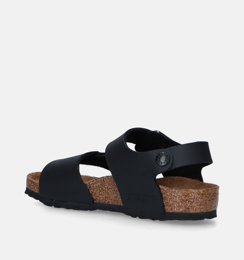 Birkenstock New York  Sandales en Noir pour garçons (338096)