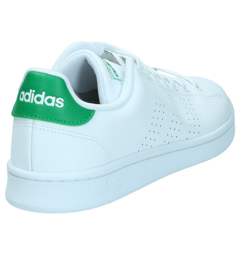 adidas Advantage Baskets en Blanc pour hommes (326322)