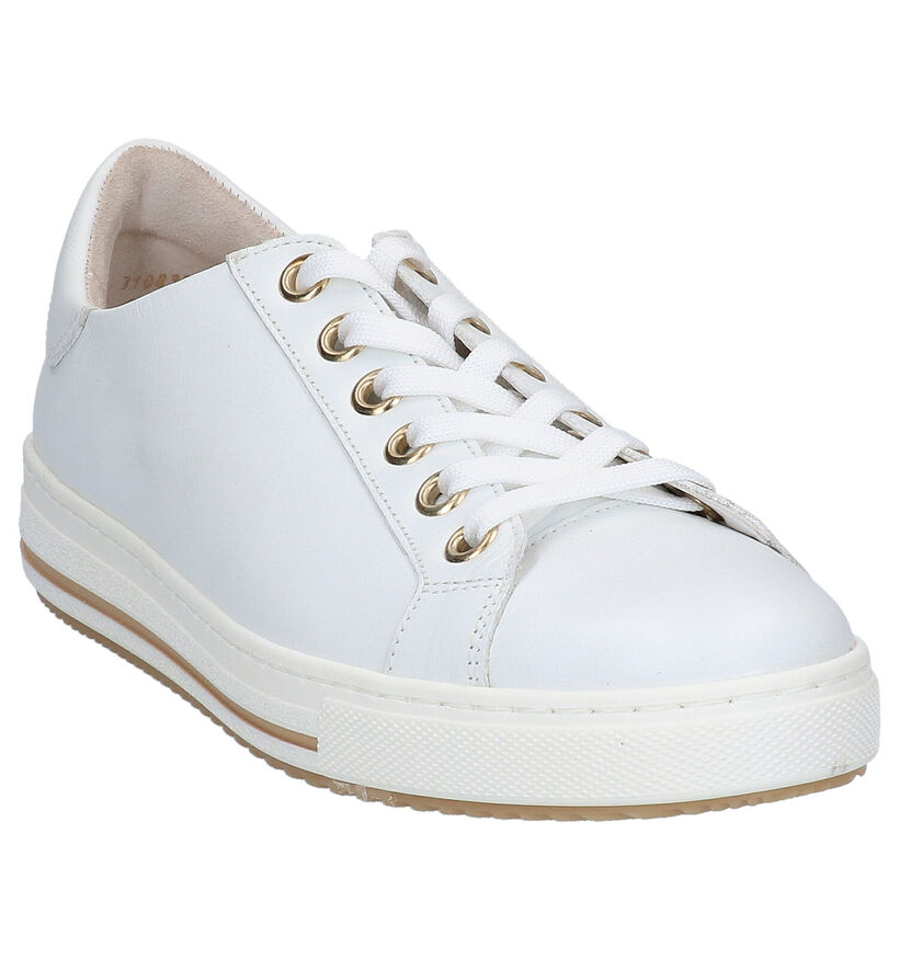 Gabor OptiFit Chaussures à lacets en Blanc en cuir (271693)