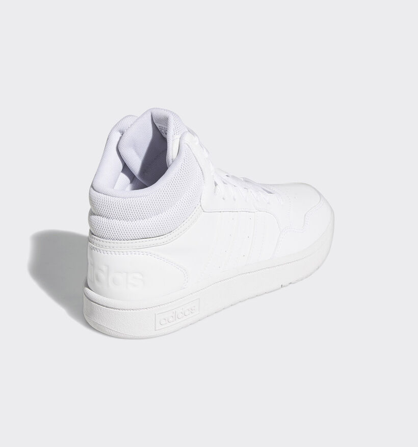 adidas Hoops 3.0 Mid Witte Sneakers voor dames (329412) - geschikt voor steunzolen