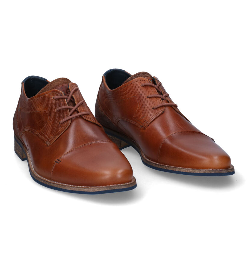 Bullboxer Chaussures classiques en Bleu foncé pour hommes (319438) - pour semelles orthopédiques