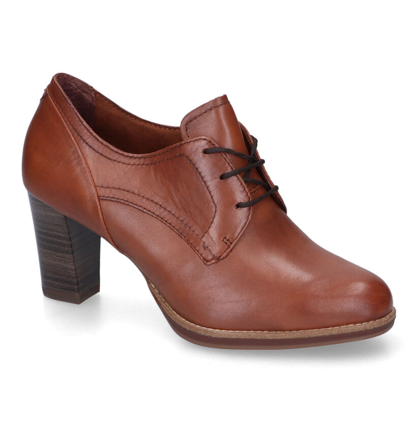 Tamaris Cognac Veterpumps voor dames (315384)