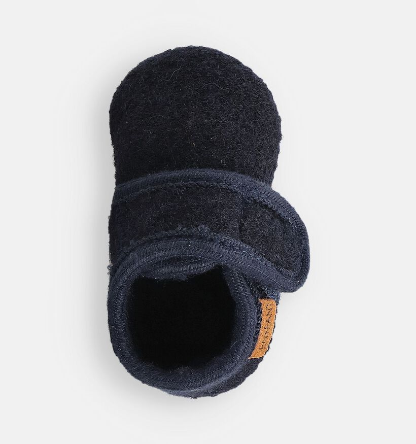 Enfant Navy Pantoufles pour b&eacute;b&eacute; en Bleu fonc&eacute; pour filles, gar&ccedil;ons (379550)