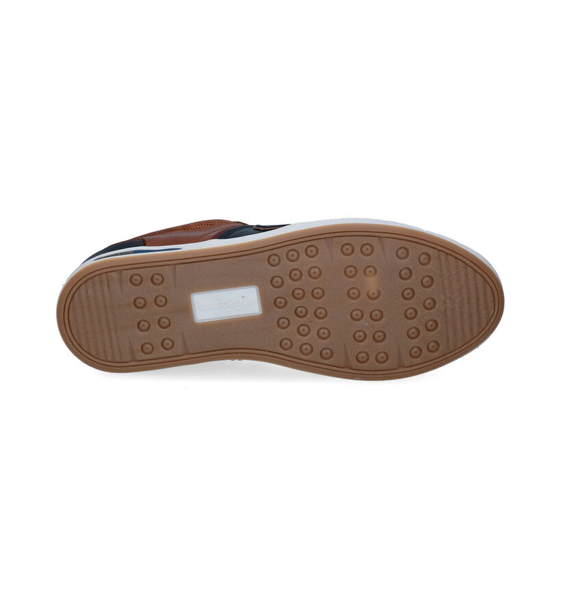 Pantofola d'Oro Torretta Chaussures à lacets en Cognac pour hommes (329977) - pour semelles orthopédiques