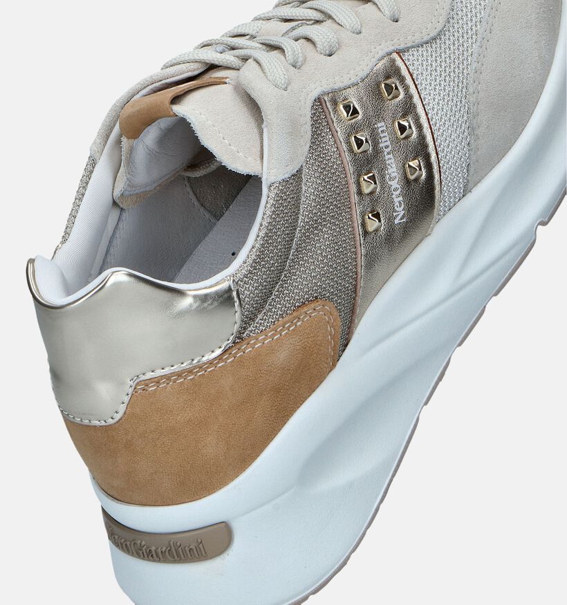 NeroGiardini Baskets habillées en Beige pour femmes (351965) - pour semelles orthopédiques
