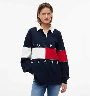 Tommy Hilfiger Tommy Jeans Truien Blauw