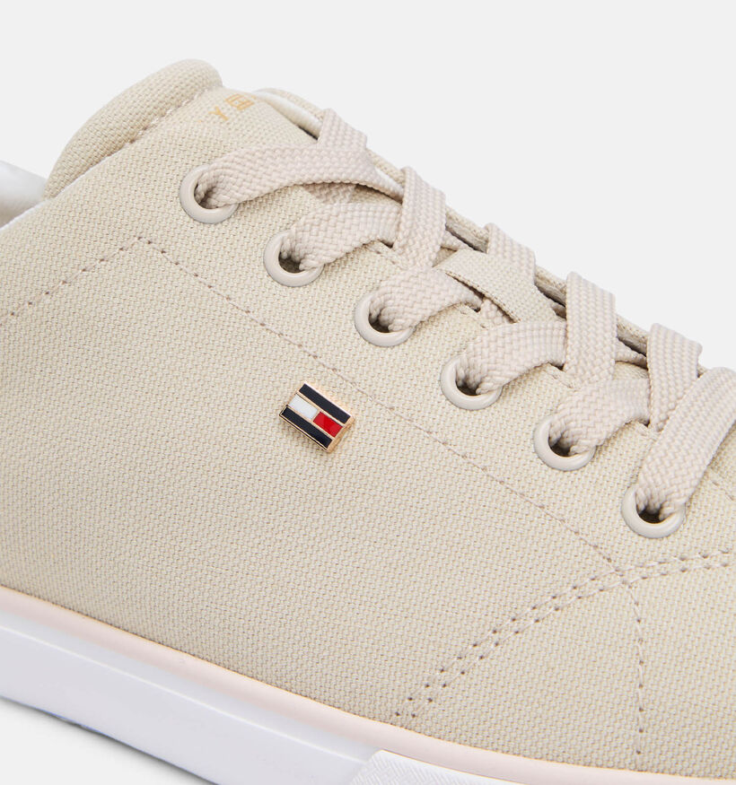 Tommy Hilfiger Beige Sneakers voor dames (368627) - geschikt voor steunzolen