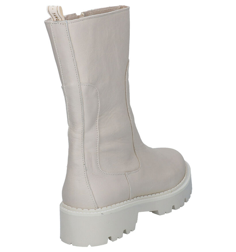 Tango Bee Bold Ecru Boots in leer (299292)