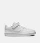 Nike Court Borough LOW 2 PS Witte Sneakers voor jongens, meisjes (350500)