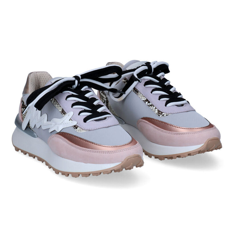Méliné Sio Roze Sneakers in nubuck (306967)