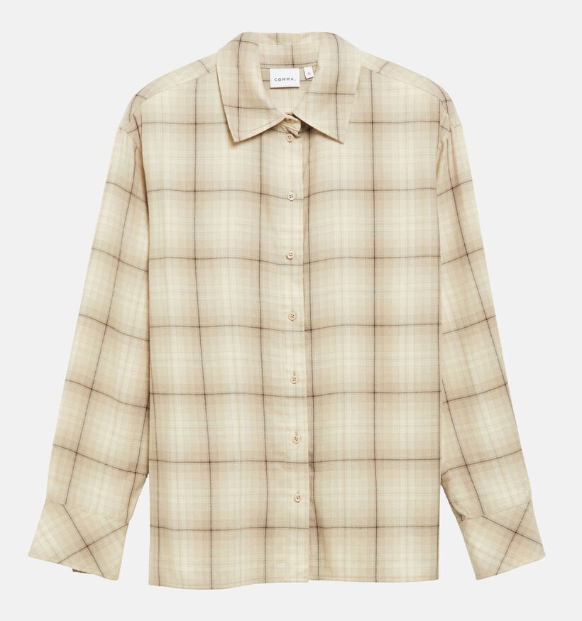comma Blouse en Beige pour femmes (381793)