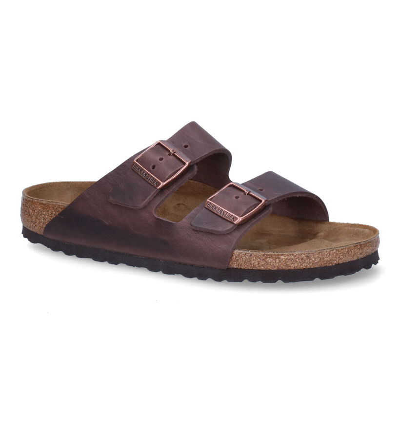 Birkenstock Arizona Bruine Slippers voor heren (322411)