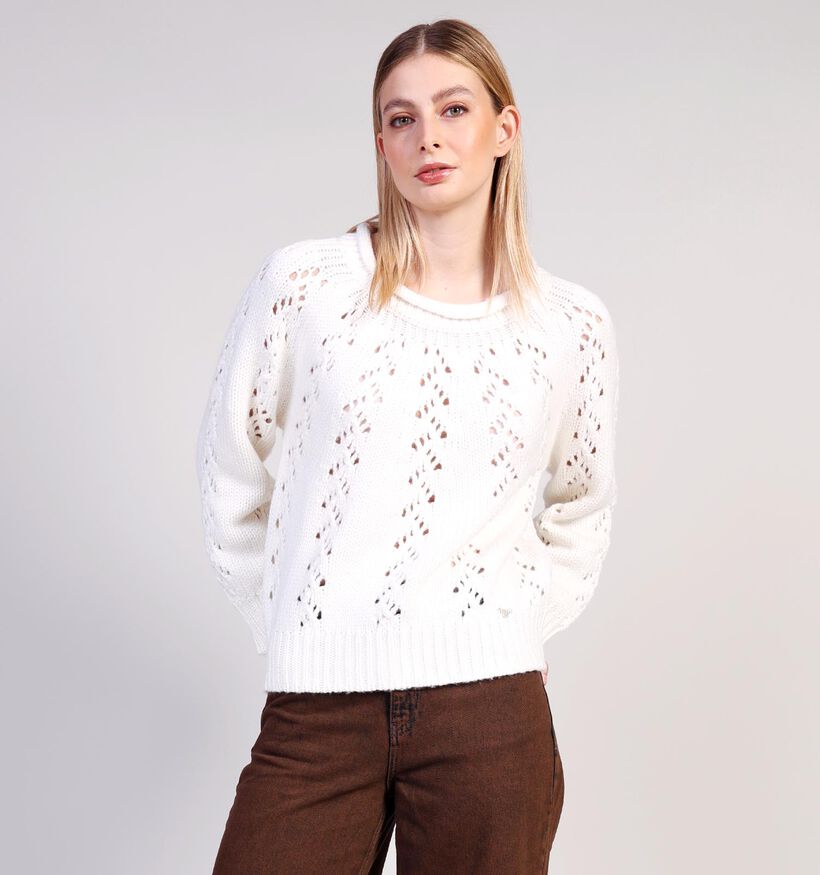 Orfeo Lexie Pull en Blanc pour femmes (364349)