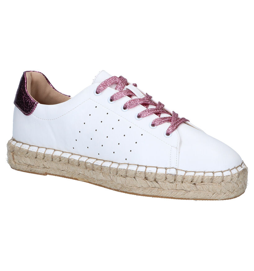 Vanessa Wu Chaussures à lacets en Blanc pour femmes (302624)