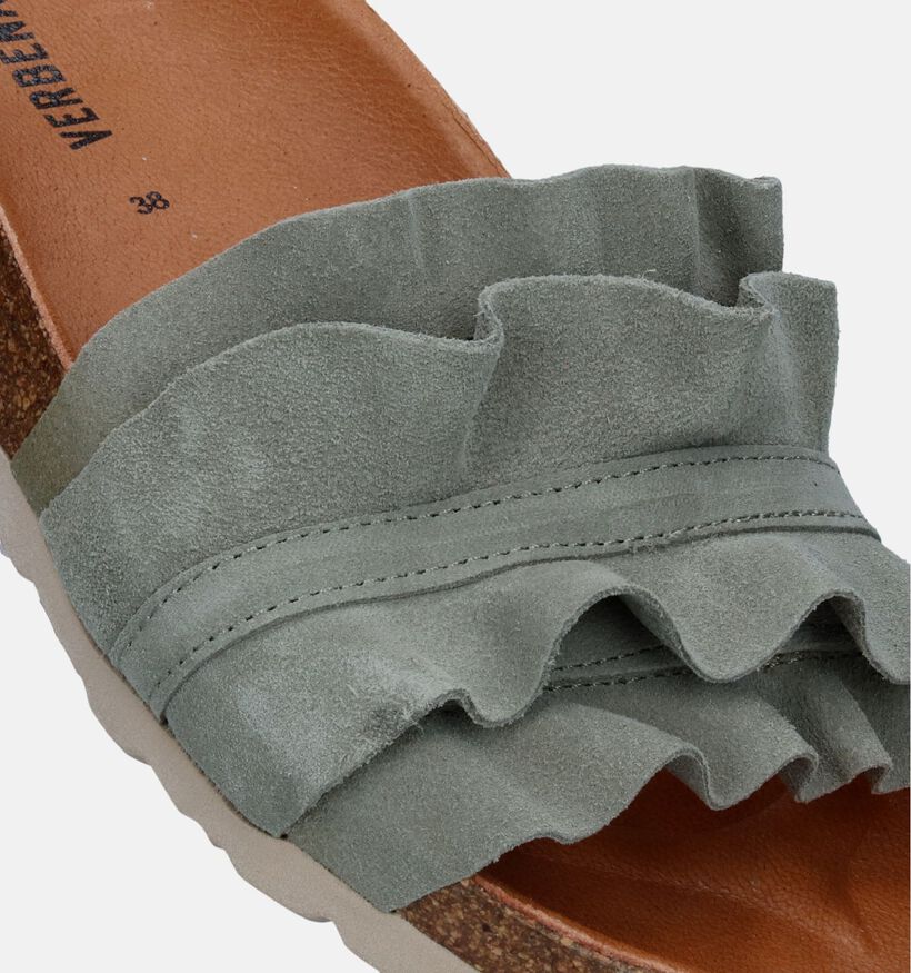 Verbenas Rocio Kaki Slippers voor dames (341221)