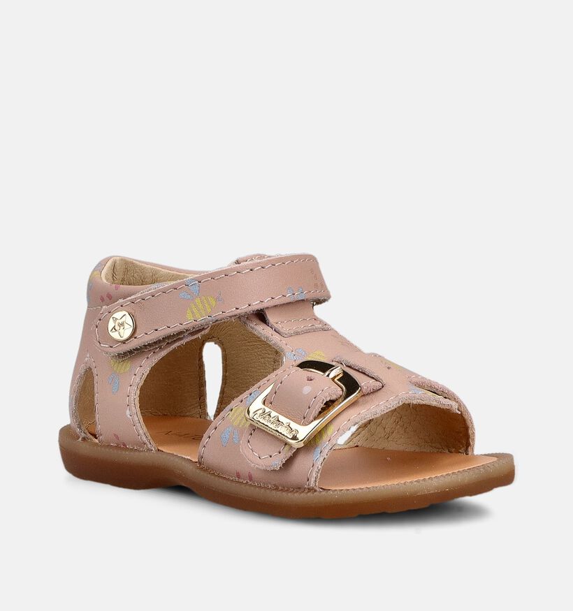 Naturino Quarzo Calf Roze Babysandalen voor meisjes (371571)