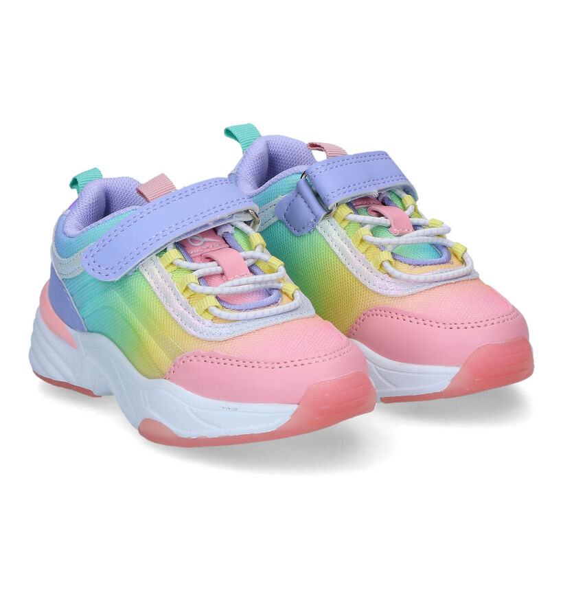 Milo & Mila Lila Regenboog Sneakers voor meisjes (320752)