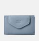 Crinkles Blauwe Overslagportemonnee voor dames (358511)
