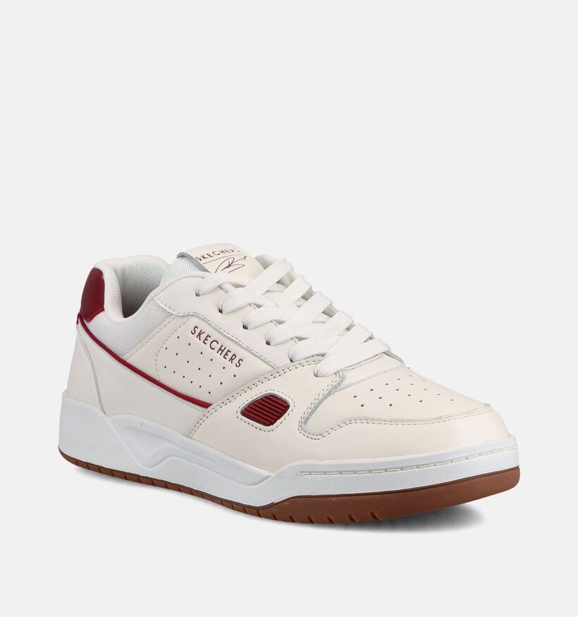 Skechers Koopa Harry Kane Court Ecru/Bordeaux Sneakers voor heren (366509)