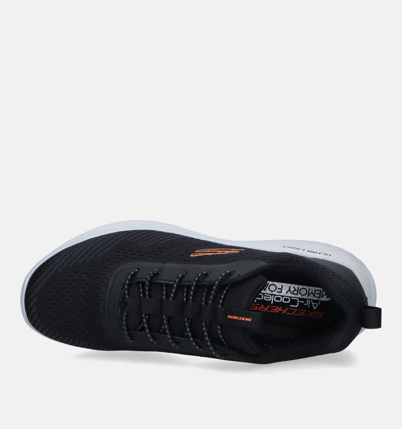 Skechers Bounder Interead Zwarte Slip-on Sneakers voor heren (328115)