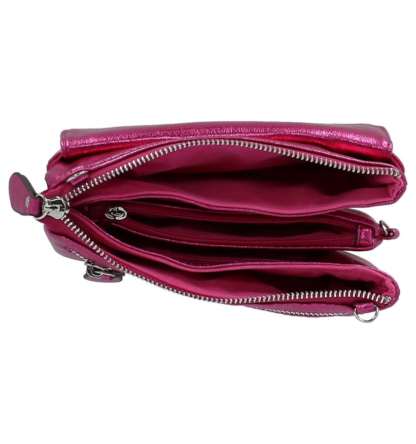 Emmy Wieleman Sac porté croisé en Rose en simili cuir (215311)