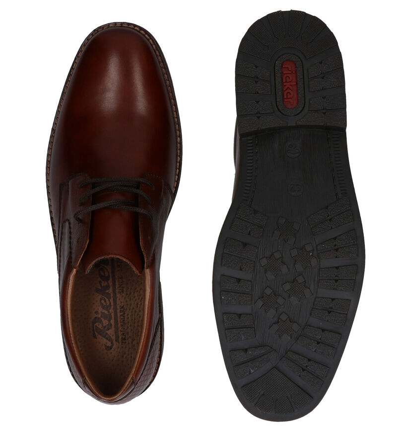 Rieker Chaussures habillées en Cognac en cuir (281845)