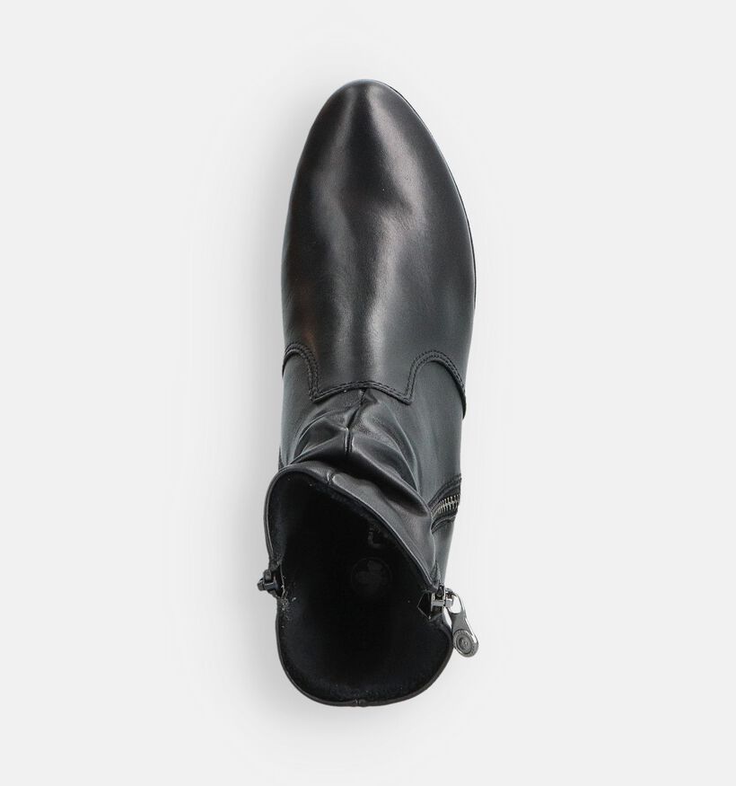 Rieker Bottines plates en Noir pour femmes (363522)