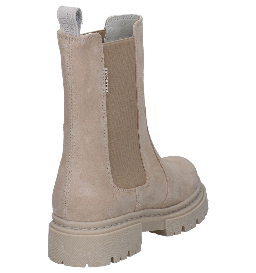 Bullboxer Beige Boots in nubuck (292716)