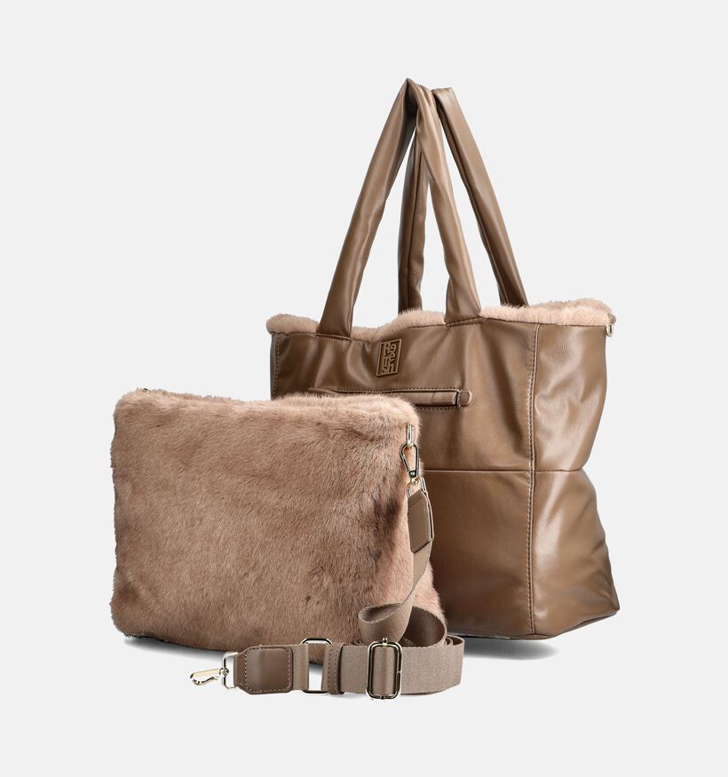 Refresh Cabas en Taupe pour femmes (365948)