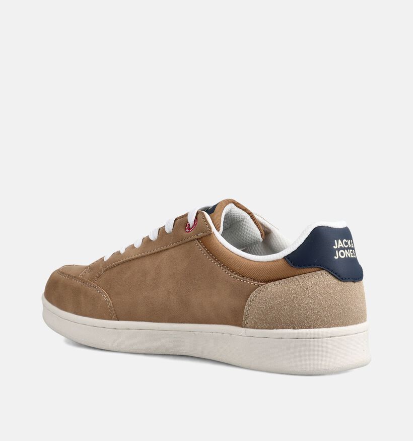 Jack & Jones Daxon Baskets basses en Beige pour hommes (369685) - pour semelles orthop&eacute;diques