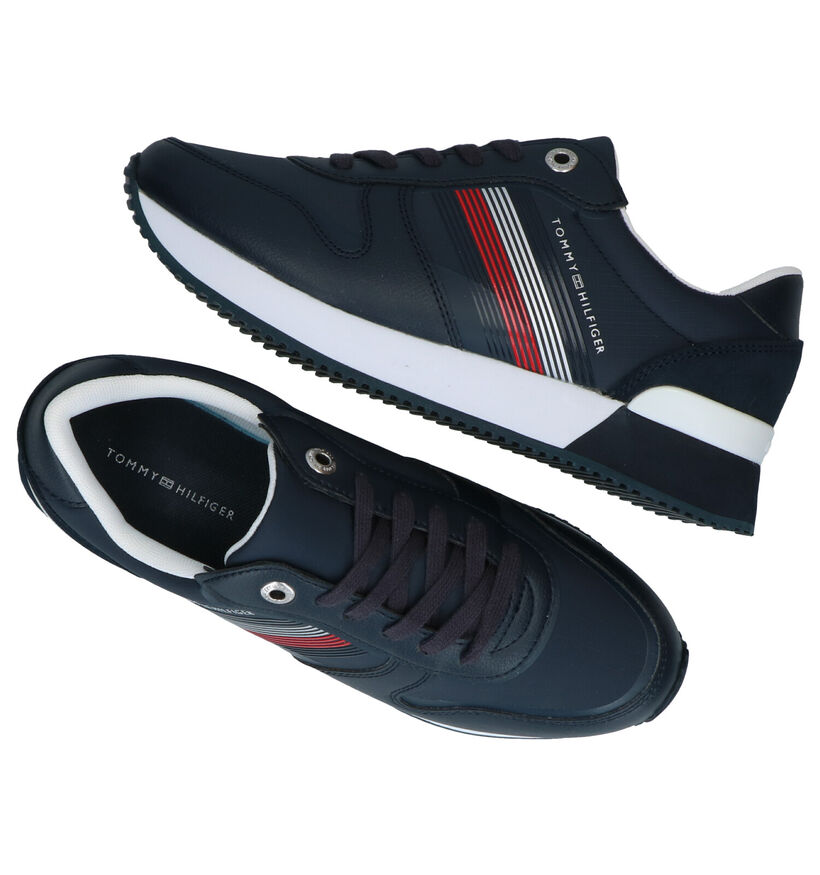Tommy Hilfiger Active City Blauwe Sneakers in kunstleer (276246)