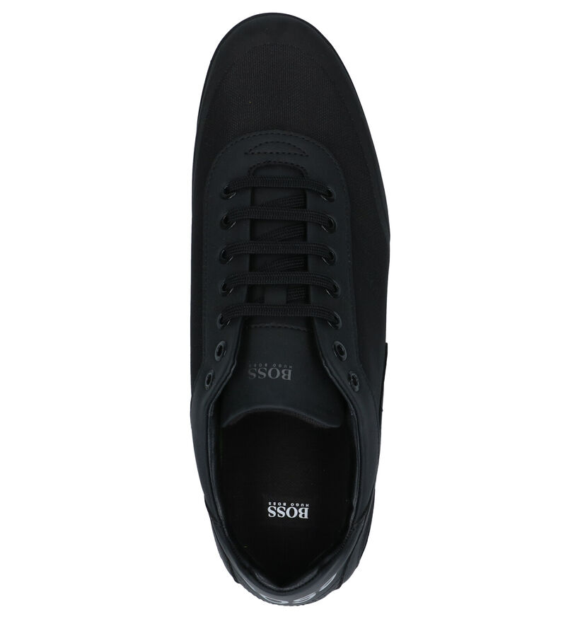 Hugo Boss Saturn Low Veterschoenen Blauw in kunstleer (267063)