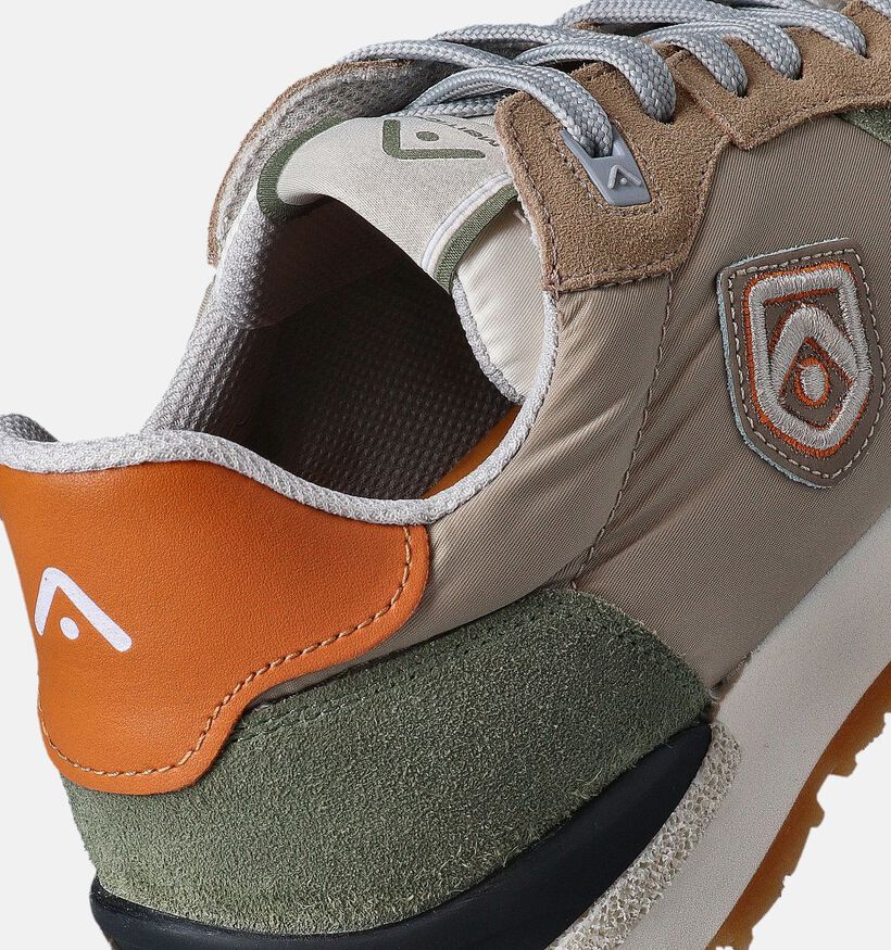 Ambitious Crosby Kaki Veterschoenen voor heren (356165) - geschikt voor steunzolen