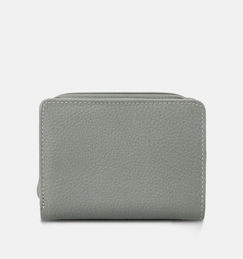 Crinkles Groene Ritsportemonnee voor dames (373847)