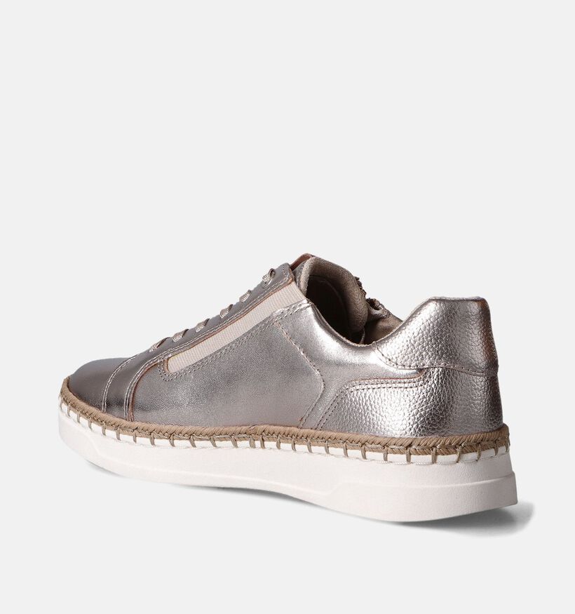 Tamaris Pure Relax Gouden Veterschoenen voor dames (351581) - geschikt voor steunzolen