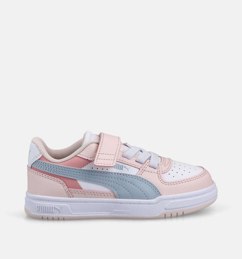 Puma Caven III Block Jr Roze Sneakers voor meisjes (366627) - geschikt voor steunzolen