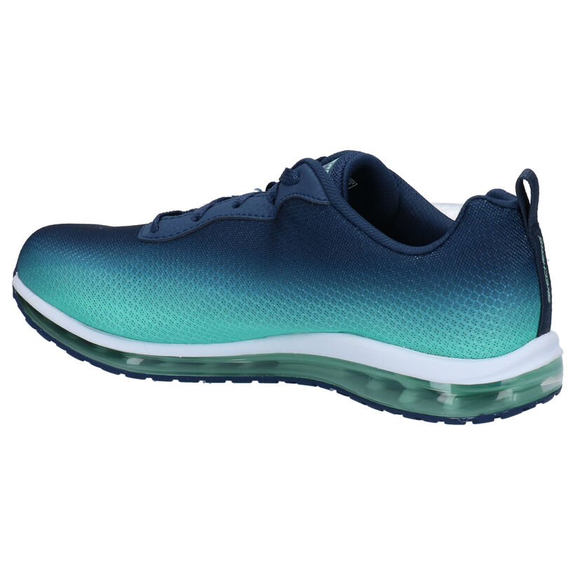 Skechers Blauwe Sneakers in stof (272775)