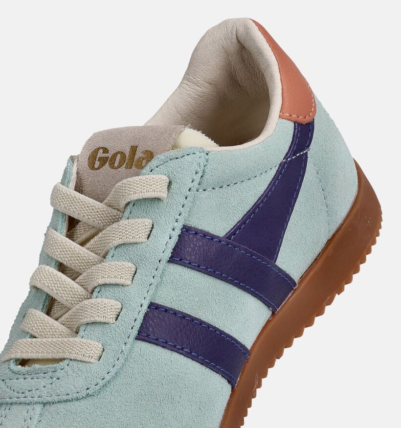 Gola Elan Baskets basses en Vert pour filles (368505) - pour semelles orthop&eacute;diques