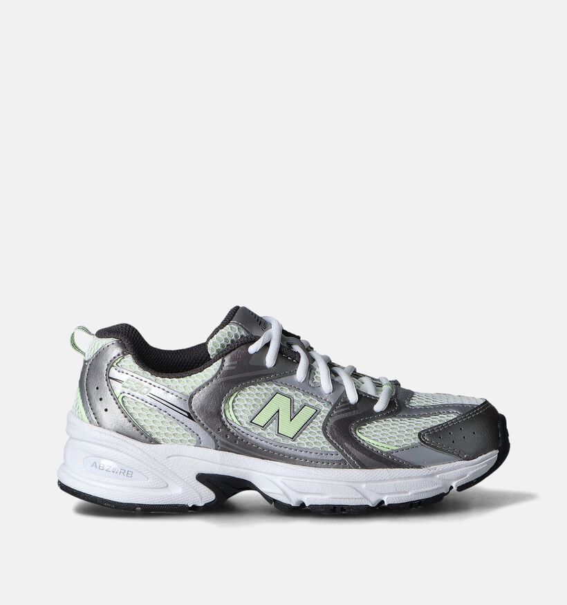 New Balance GR 530 Baskets en Vert pour filles (361473) - pour semelles orthopédiques