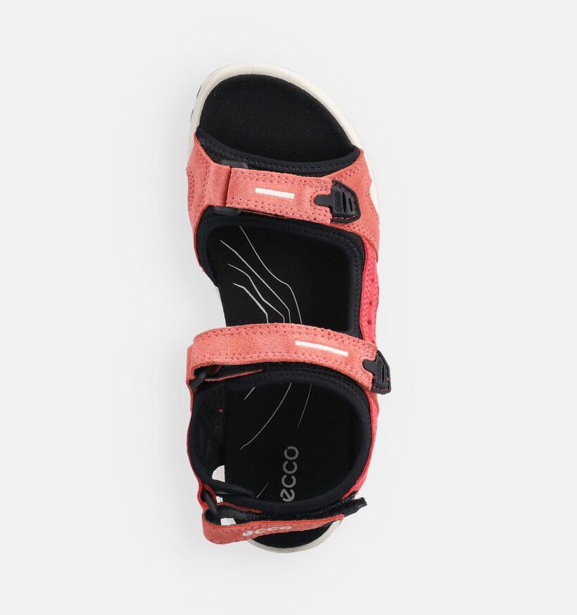 ECCO Offroad Sandales plates en Rouge pour femmes (369780)