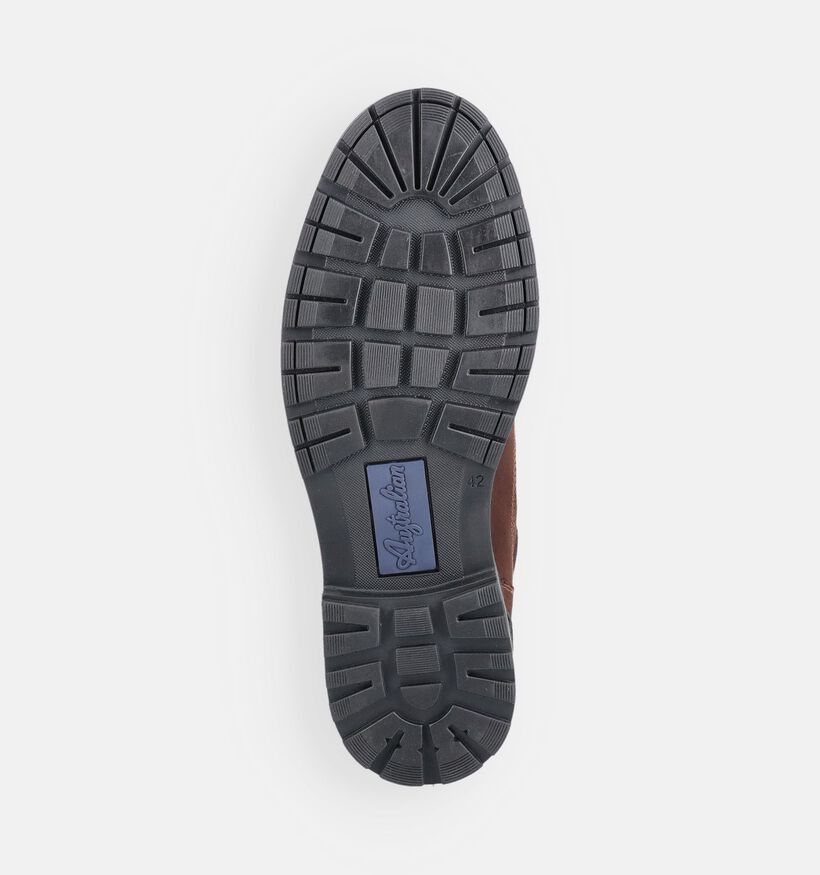 Australian Middelburg Boots en Marron pour hommes (378407) - pour semelles orthop&eacute;diques