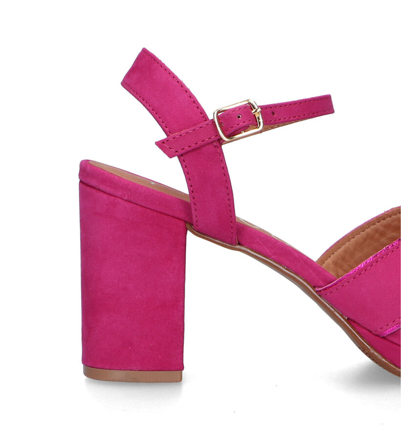 Tango Isla Sandales en Fuchsia pour femmes (322579)