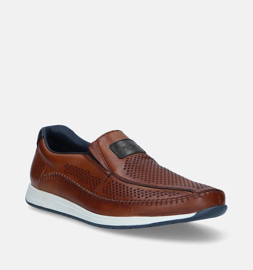 Rieker Chaussures à enfiler en Cognac pour hommes (339186)