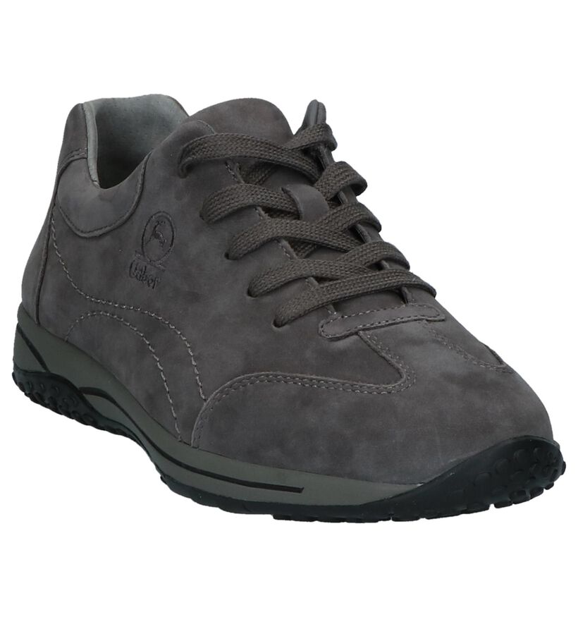 Gabor OptiFit Chaussures à lacets en Gris foncé en nubuck (231277)