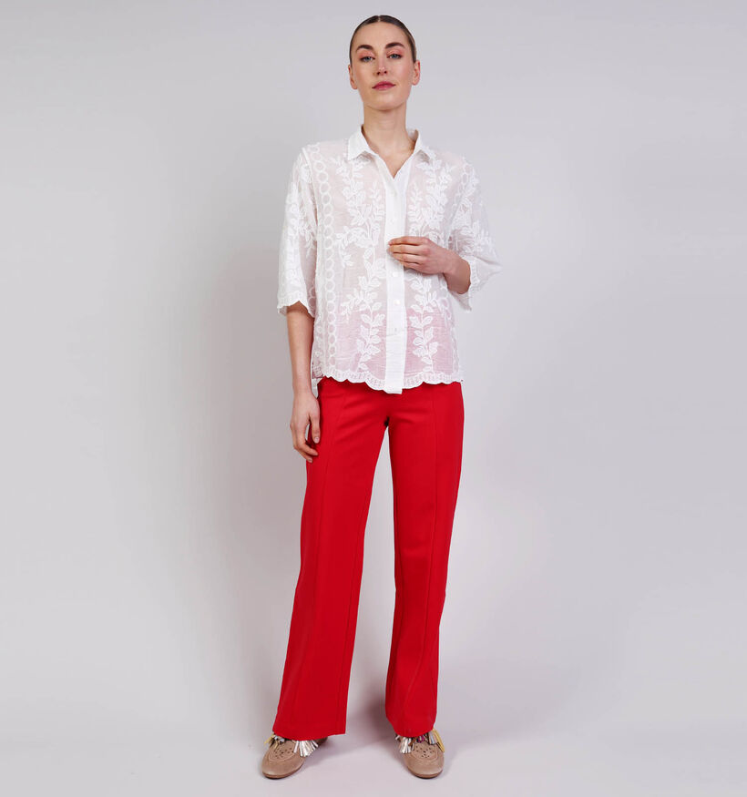 The Korner Witte Blouse voor dames (372461)