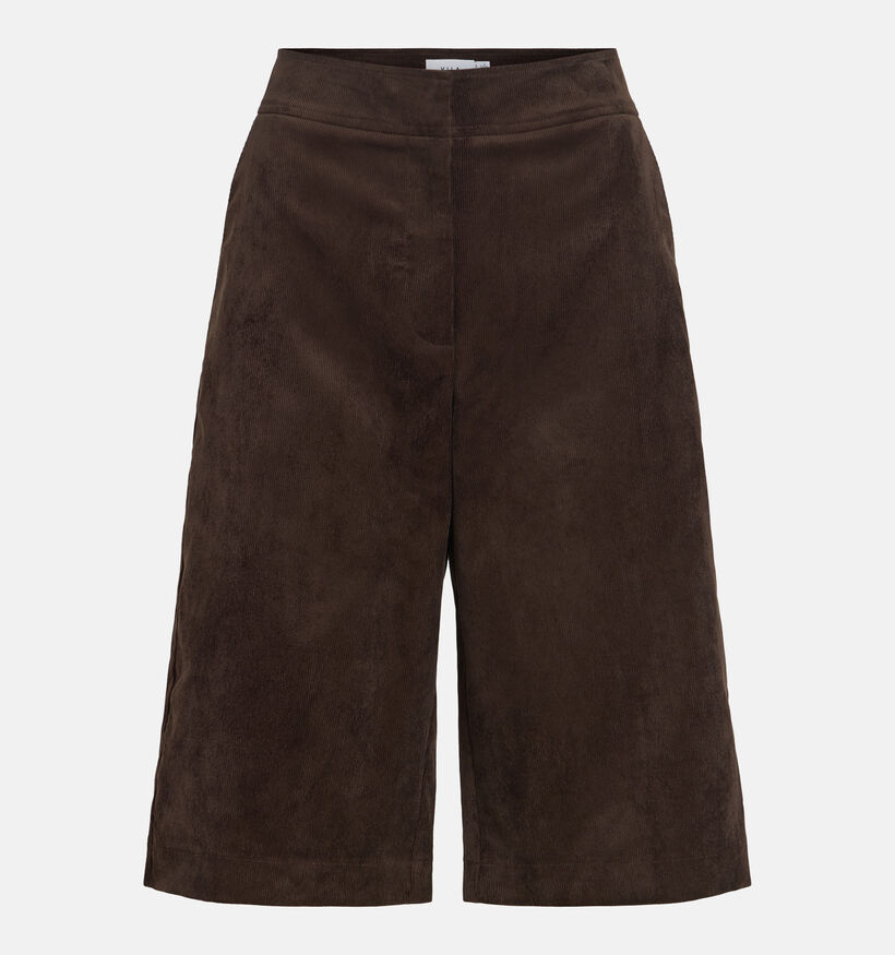 Vila Courdie Donkerbruine Short voor dames (379765)