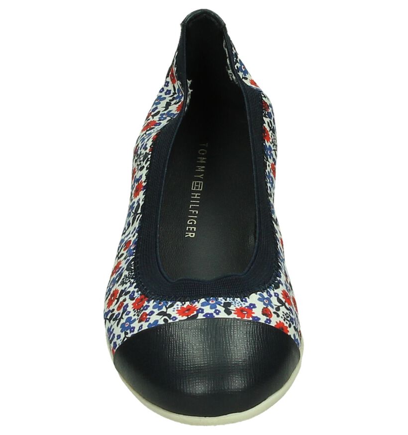 Tommy Hilfiger Ballerines en Bleu foncé en textile (191978)