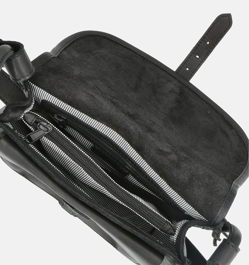 Saccoo Moon Zwarte Crossbody Tas voor dames (366279)