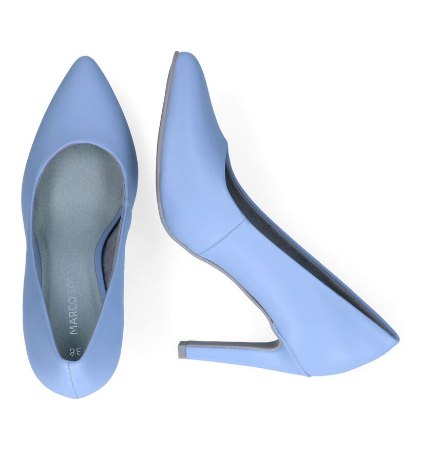 Marco Tozzi Talons hauts en Bleu clair pour femmes (302958)