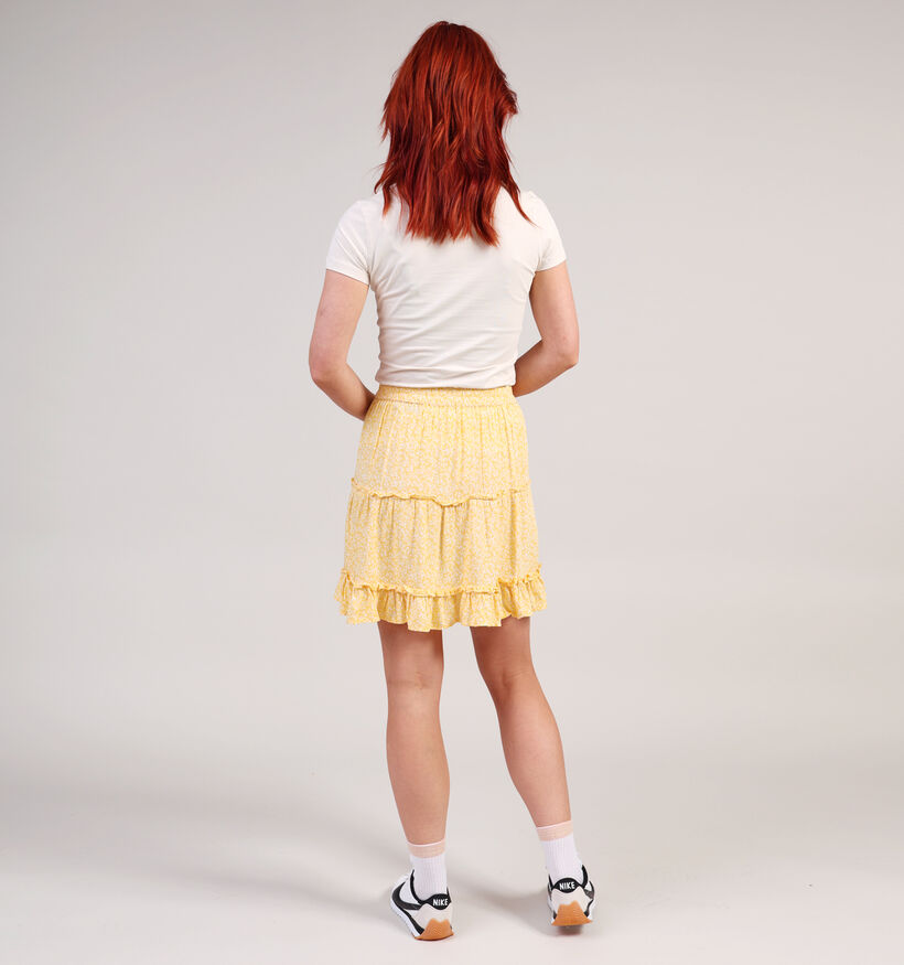 Pieces Nya Gele Korte Rok voor dames (357397)